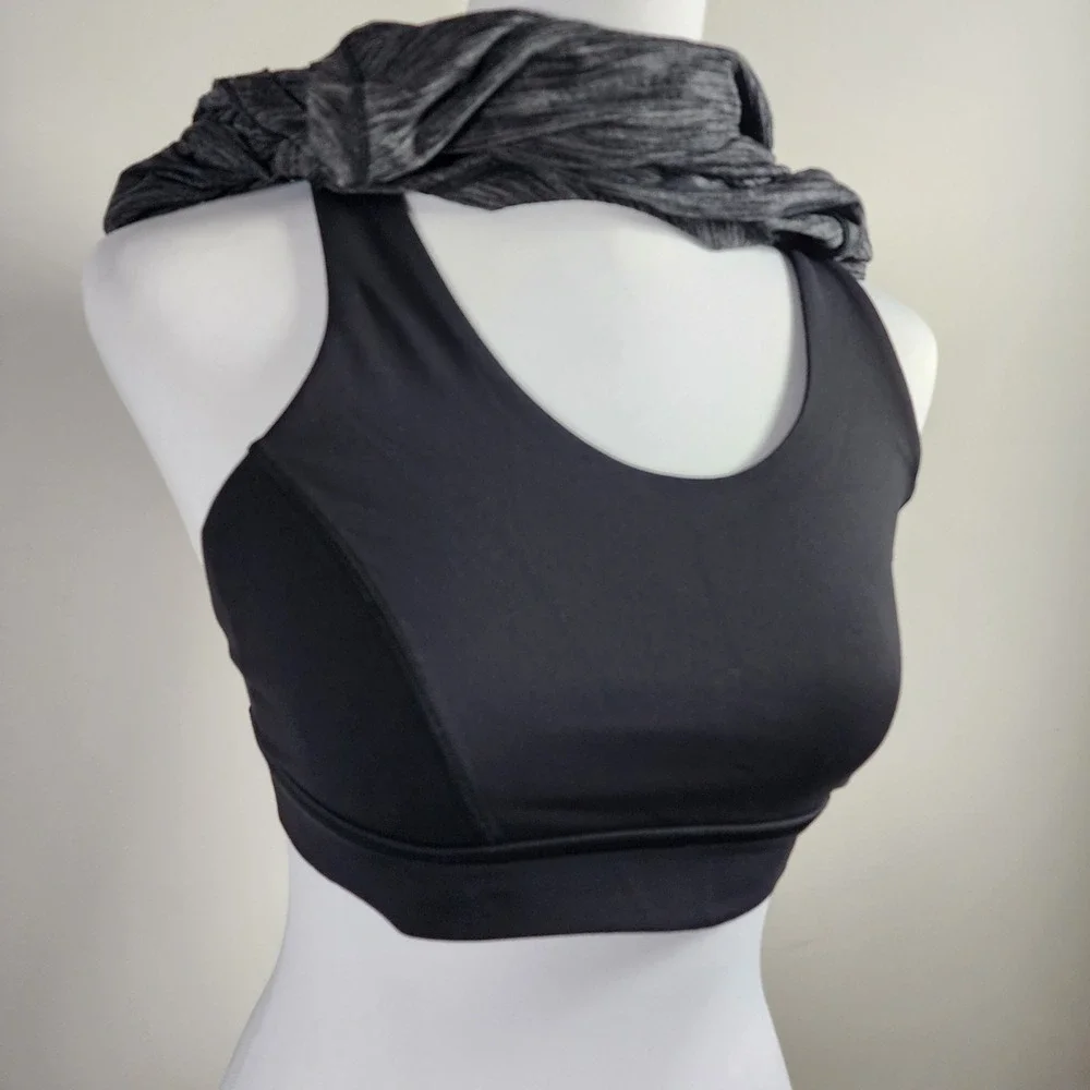 Lululemon Work The Circuit Tank Top Womens 6 Mesh Back Built in Sports Bra Yoga - Picture 7 of 13